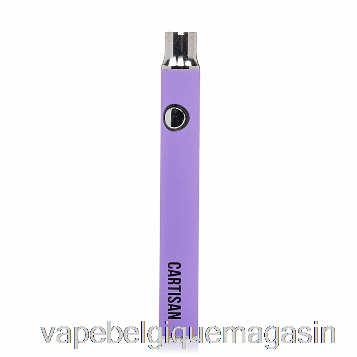 Vape Juice Cartisan Bouton Vv 350 510 Batterie Violet